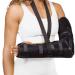 BraceAbility Posterior Long Arm Splint - Elbow Immobilizer Right or Left Forearm Brace with Sling for Fractures, Post-Surgery Recovery, Tendonitis, Bursitis, and Ulnar Nerve Entrapment Relief (M) Medium