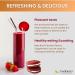 HealBlend Organic Beet Root & Raspberry Powder | Natural Acai Vitamin C Niacin | 30-Day Berry Flavor Supply - Buy Online on GoSupps.com