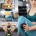 Kalahari Massage Ball Set | DuoBall Hedgehog Ball & Fascia Ball with Fitness Band | Self-Massage & Fascia Training | Practical Bags & German eBook Exercises - Buy Online on GoSupps.com