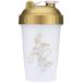 Be Strong Motivational Shaker Bottle - BlackRose 20oz | Perfect Performa - Buy Online on GoSupps.com