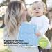 KeaBabies Organic Burp Cloths 5 Pack - Premium Soft & Absorbent for Adventurers - Buy Online on GoSupps.com