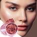 Flower Blush 3D Rose Petals 3.5g Natural Highlighting Powder for Daytime Makeup Travel Wedding Photography Summer - Buy Online on GoSupps.com