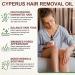 Huile Cyperus Rotundus Huile Inhibitrice de Pilosit au Cyperus Rotundus 60ml | R duit la Repousse R pare la Peau & Resserre les Pores | 100% Naturelle Vegan & Adapt e aux Peaux Sensibles - Buy Online on GoSupps.com
