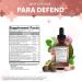 para Defend Wormwood Black Walnut Cleanse for Humans Drops Liquid Soursop Garlic Pumpkin Seed PAU D'Arco Oil of Oregano Turmeric Berberine Neem Extract Hull Bark Tincture by Clean Nutra 1 - Buy Online on GoSupps.com