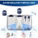 Gelozid Insulin Cooler Travel Case | Insulated Diabetic Medication Organizer Bag with Ice Packs - Blue - Buy Online on GoSupps.com