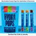 Electrolyte Freeze Pops Hydration Drinks with Electrolytes Vegan Gluten Free No Added Sugars 200mg+ Electrolytes 6-Pack Variety Lime Apple Strawberry 1.75 Fl Oz (Pack of 6) - Buy Online on GoSupps.com
