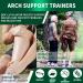 Orthopedic Insoles for Flat Feet & Arthritis Relief - Women's Arch Support Insoles | 3/4 Length for Plantar Fasciitis & Supination | Size S (3.5-5) - Buy Online on GoSupps.com