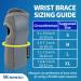 Carpal Tunnel Wrist Brace - Adjustable Splint for Pain Relief & Night Support | Large Right Hand Support for Men & Women - Buy Online on GoSupps.com