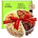 Nuts Gift Basket + Red Ribbon (4 Assortments) Holiday Christmas Gourmet Bouquet Arrangement Platter, Birthday Care Package, Healthy Food Tray Kosher Snack Box for Adults Men Women