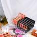 YF Eyeshadow Palette Organizer - Plastic Divided Makeup Holder for Cosmetics Storage | Transparent Small - Buy Online on GoSupps.com