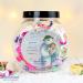 Custom Personalised The Snowman and the Snowdog Blue Sweet Jar - Swizzels Sweet 250g - Buy Online on GoSupps.com