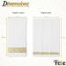 Gold Design Disposable Linen-Feel Hand Towels - 100 Pack for Formal Events & Celebrations - Buy Online on GoSupps.com