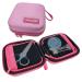 Pillbase Mini BabyCase Travel Akotheke - Small medication bag for children and babies - empty emergency bag for travel - stable medicine storage - travel pharmacy for children Mini Pink