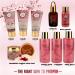 Pampering Birthday Gift Spa Basket for Couples | Cranberry Cherry Blossom Bath Gift Set for Women | Perfect Holiday Gift Baskets for Her - Buy Online on GoSupps.com