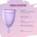Buy Sirona Menstrual Cups - Large (Pack of 2) | Eco-Friendly Feminine Care | International Shipping - Buy Online on GoSupps.com