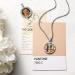 Fumete 24-Piece Sublimation Rhinestone Bezel Set with Chains and Discs - DIY Pendant Charms in White - Buy Online on GoSupps.com