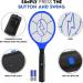 Electric Fly Swatter Racket - Outdoor/Indoor Bug Zapper Racket Battery Operated Mosquito Zapper & Pest Control for Home Office Backyard Camping - Non-Toxic Safe for Humans & Pets - 90-Day Trial - Buy Online on GoSupps.com