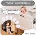 Sweet Safety 6x T V Certified Drawer Lock | No-Drill Child Safety Cabinet Locks | Glue-On Cupboard Protection for Kids - Buy Online on GoSupps.com