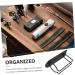 Angoily Clipper Stand | Wall-Mounted Stainless Steel Hair Clipper Organizer for Barbers | Sleek Black Design | 12.5x6cm - Buy Online on GoSupps.com