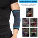 360 Relief Compression Elbow Brace Sleeve for Men and Women - Medium Blue | Pain Relief for Tendonitis, Tennis, Golf, Workout, Weightlifting - Includes Mesh Laundry Bag - Buy Online on GoSupps.com
