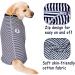 Buy Axcimond Full Body Dog Suit with Legs for Large & Medium Dogs - Post-Surgery Protection Zipper Design 4XL Navy Blue - Buy Online on GoSupps.com