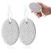 Bimsstein foot care 2 pieces bumsstein corneal remover pumice stone for cornea and hardening of the skin distance for feet and hands light stone for foot care or hand (white)