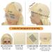 22 Inch 613 Blonde Lace Front Wig Human Hair | 180% Density 13x4 Straight HD Lace Frontal Wig | Pre Plucked with Baby Hair | 12A Brazilian Blonde Wig for Women - Buy Online on GoSupps.com