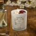 Personalised Wedding Day Candle Gift with Watercolour Floral Heart (Sea Breeze) - Buy Online on GoSupps.com