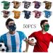 50PC 3-Ply Disposable_Face_Mask with Football Patterns Design Breathable Comfortable for Women Men Adults Use - Buy Online on GoSupps.com