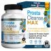 Prosta Cleanse Max Natural Herbal Prostate Support Supplement 60 Veggie Capsules with Saw Palmetto Vitamin E B6 Pygeum Extra Strength Formula (1)