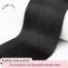 FINE PLUS 30 Inch Natural Black Ponytail Extension Long Yaki Straight Drawstring Ponytail Extension Clip in Ponytail Hair Extensions for Women(30 Inch Natural Black) 30Inch Natural Black - Buy Online on GoSupps.com
