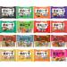 Nissin Demae Instant Noodles Ramen 10 PACKS Assorted Flavours (100g x 10) | Tonkotsu Chicken Beef Satay Seafood Sesame Prawn