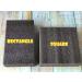 T.F GHG Dense Foam Needle Felting Mat - Large Rectangle 10x6x2 - Craftwork Tool for Precision Felting - Black Thickened Mat - Buy Online on GoSupps.com