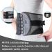Unlou X-Large Lumbar Belt for Men & Women - Breathable Mesh Adjustable Waist Posture Correction & Lumbar Support - Buy Online on GoSupps.com