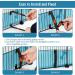 Buy Mfsdai Waterproof Oxford Fabric Habitat for Guinea Pig - Washable Bed Linen & Cage Liner - Hamster Pipi Pads (Blue S 91*60*10cm) - International Shipping Available - Buy Online on GoSupps.com