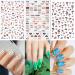 Konsait Mixed Nail Stickers (1200+ Designs) - Flower Animal/Fruit/Mermaid 3D Nail Art Decals for Women, Girls, Kids - Self-Adhesive Tips for Birthday Party Favors - Buy Online on GoSupps.com