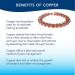 Apex Copper Bracelet Wide Link Size 9 - Burnished Copper | Folk Remedy for Joint Pain & Arthritis Relief | One Size Fits All - Buy Online on GoSupps.com