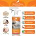 Eco Urine Deterrent & Deodoriser Spray Urine Stop for Cat Dog Repellent Stop Cats Dogs Repeat Marking Indoors Outdoors 100% Natural Enzyme Urine Destroyer 500ml - Buy Online on GoSupps.com
