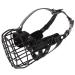Dingo Gear rubberized metal muzzle for Rottweiler dog Professional comfortable universal product for long walks S03045 Rottweiler M