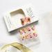 24Pcs Colorful Flower Square Press on Nails - Cute Floral Designs, Reusable Artificial Nails - Style 10 - Buy Online on GoSupps.com