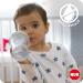 NUK Action Cup Toddler Cup | Twist Close Soft Drinking Straw | Leak-Proof | BPA-Free | 230ml | Hearts (Neutral) | 2 Piece Set - Buy Online on GoSupps.com