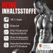Powerstar Caffein Caps - 100 Vegan Capsules | 250mg Pure Caffeine | High Dose for Fitness Endurance & Focus | Sugar-Free | German Quality - Buy Online on GoSupps.com