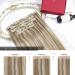 Moresoo Light Brown with Platinum Blonde Clip in Hair Extensions 14 Inch Real Human Hair 5 Pieces/70g #9A/60 - 35cm - Buy Online on GoSupps.com