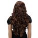 CAISHA Chocolate Brown Wig - Mardi Gras Cosplay Party Long Hair - PP9 #3T30 - Buy Online on GoSupps.com