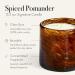 LAFCO New York Spiced Pomander Holiday Candle 2024 | 15.5 oz 90-Hour Burn Reusable Hand Blown Glass | Made in USA - International Shipping Available - Buy Online on GoSupps.com