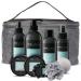 SpaLusive Luxury Home Spa Gift Basket for Men - 10-Piece Spa Kit with Hair & Body Wash, Cedarwood Soap, Bath Salts & More | Fathers Day Gift - Buy Online on GoSupps.com