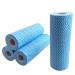 UKEENOR Disposable Dish Cloth Roll J Cloths Reusable Cleaning Cloth 200 Count Disposable Heavy Duty Dish Towels Reusable Kitchen J Cloth Quick-Dry 4 Rolls Blue
