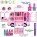 Barbie Car Makeup Kit for Girls - Washable Toy Makeup Set & Gift for Ages 6-12 | Pretend Play Fun - Buy Online on GoSupps.com