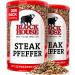 Block House Steak Pepper with Black Pepper 2x 200g - Restaurant Quality Spice Blend