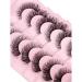 Gmagictobo Fluffy Fox Eye False Eyelashes - 7 Pairs of Dramatic Wispy 3D Mink Lashes for Volume & Soft Look - International Shipping Available - Buy Online on GoSupps.com